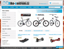 Tablet Screenshot of bike-centrum.cz